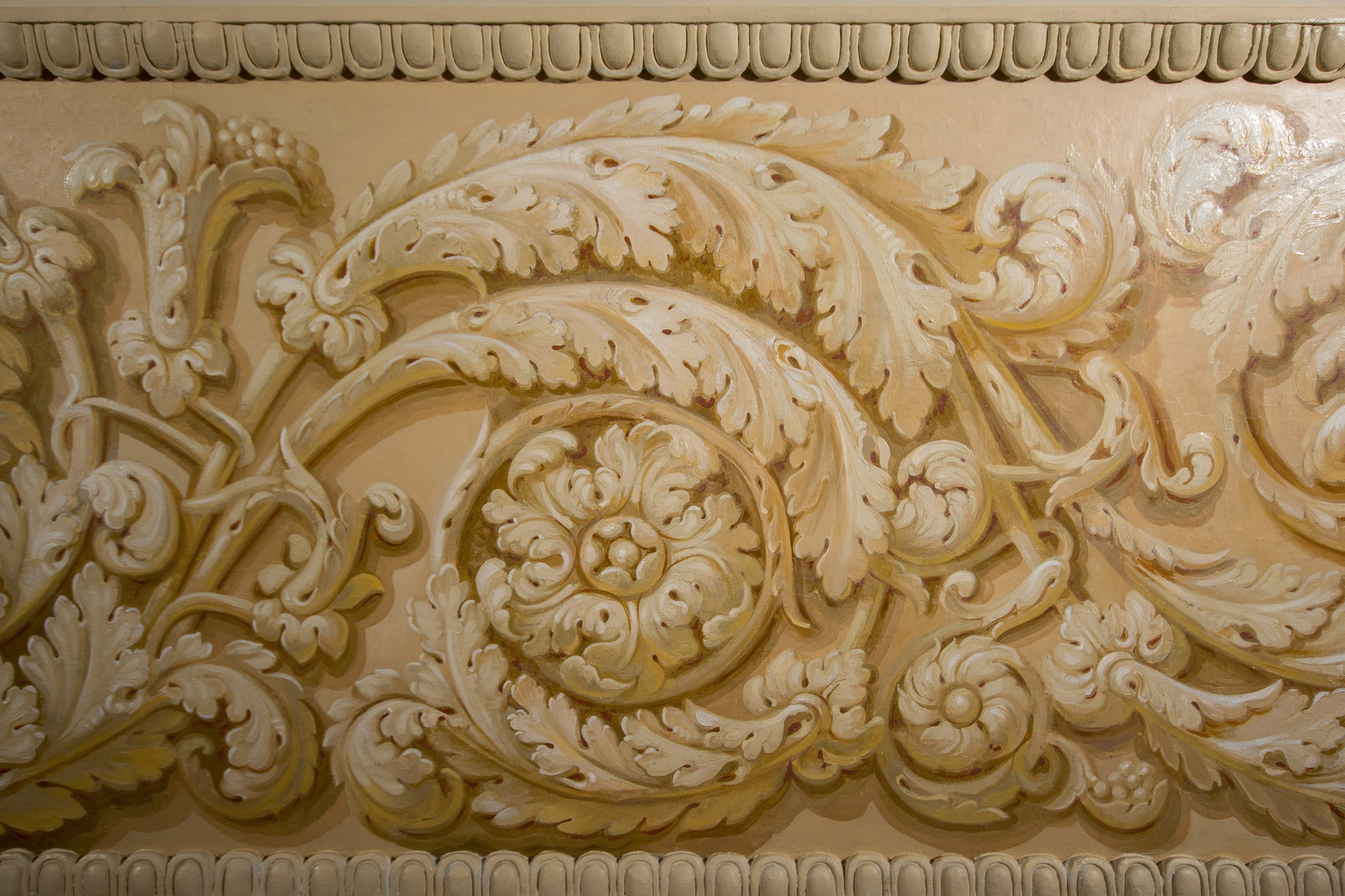 Реставрация. Художественная роспись РТПБ / Bank building interiors