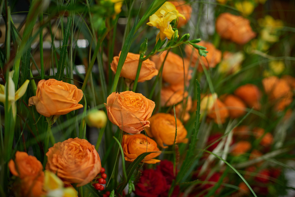 Оформление салона "Английские интерьеры"