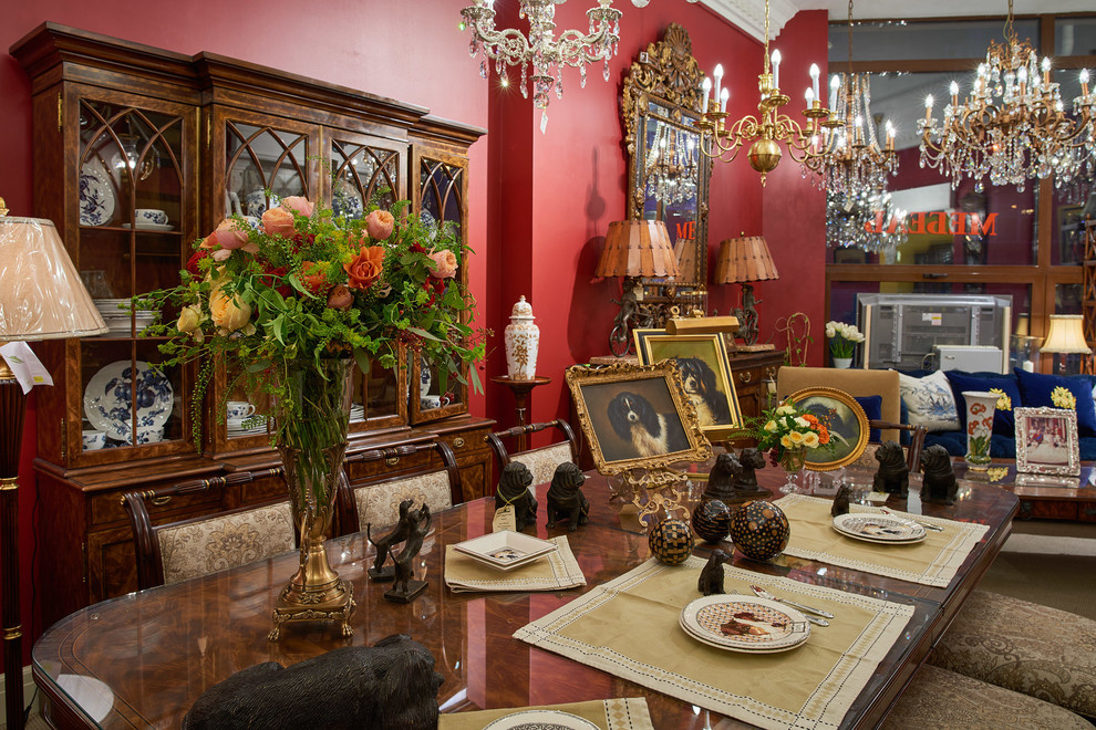 Оформление салона "Английские интерьеры"