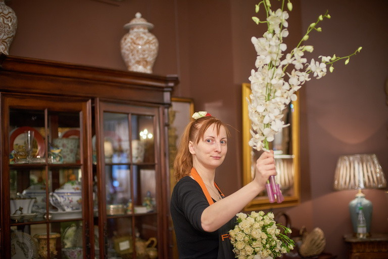 Оформление салона "Английские интерьеры"