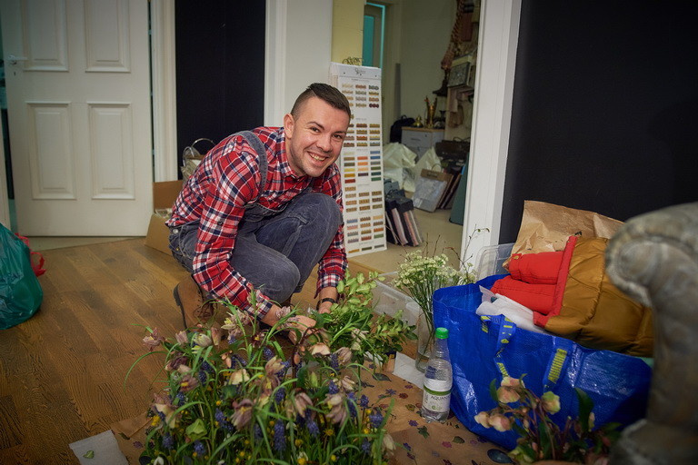 Оформление салона "Английские интерьеры"