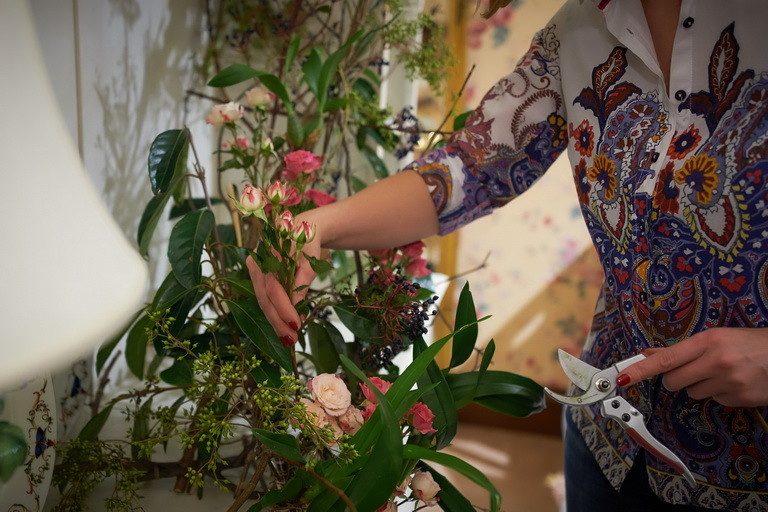 Оформление салона "Английские интерьеры"