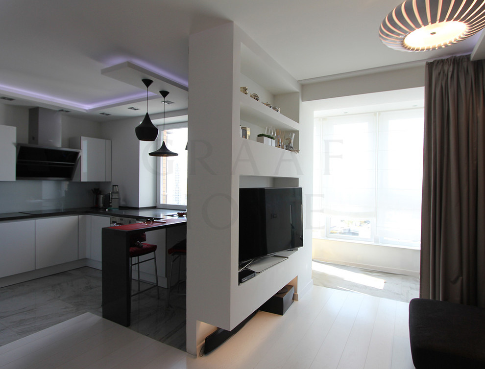 White Apartment (2015) by Sergey Graaf