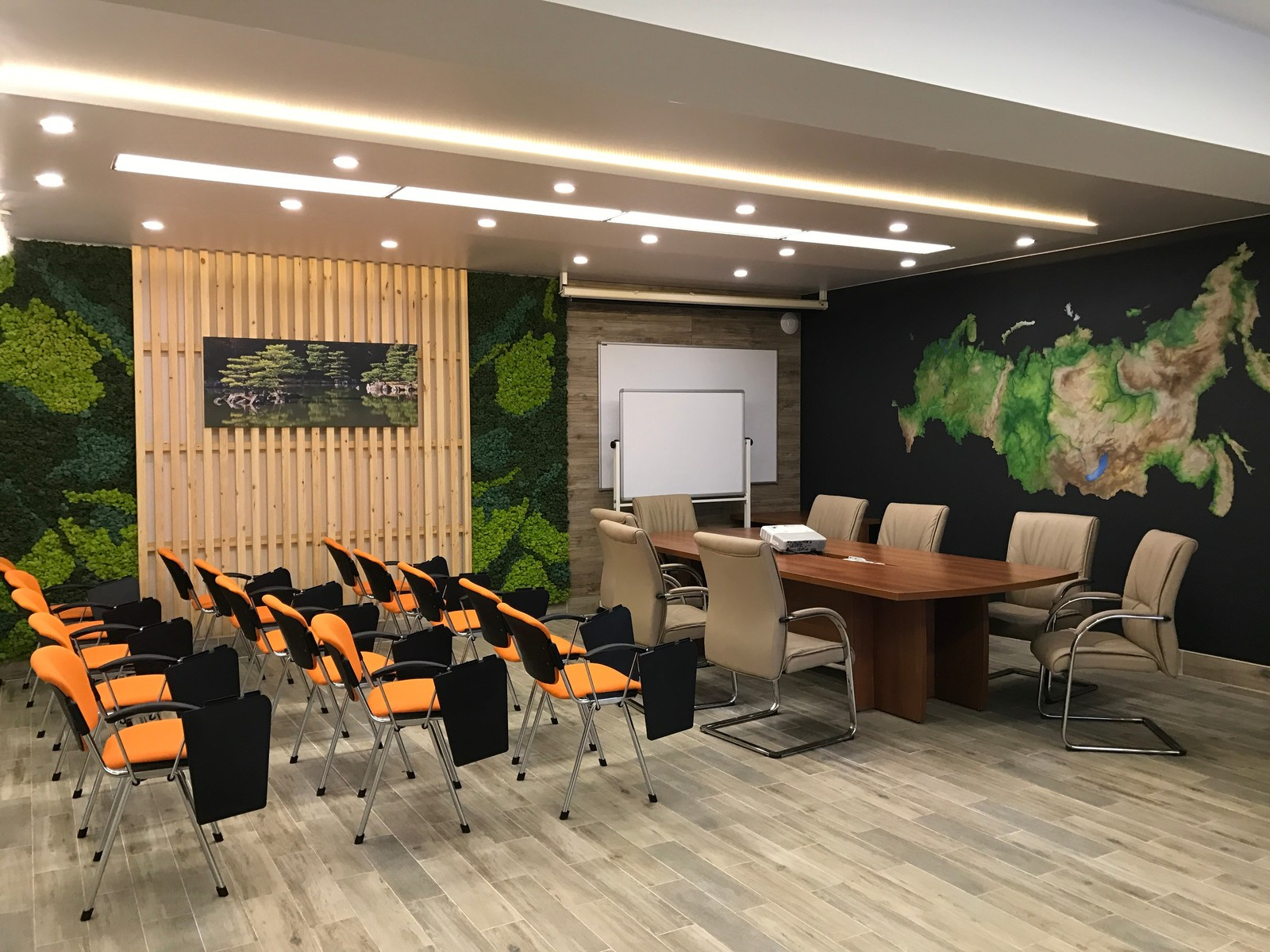 Реализация нашего проекта по конференц-залу