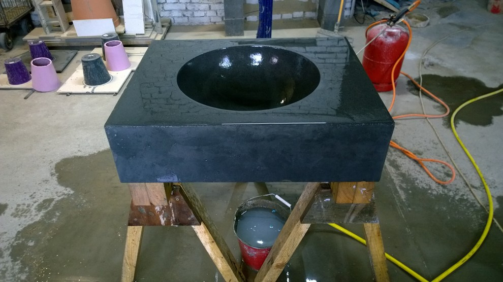 умывальник из бетона