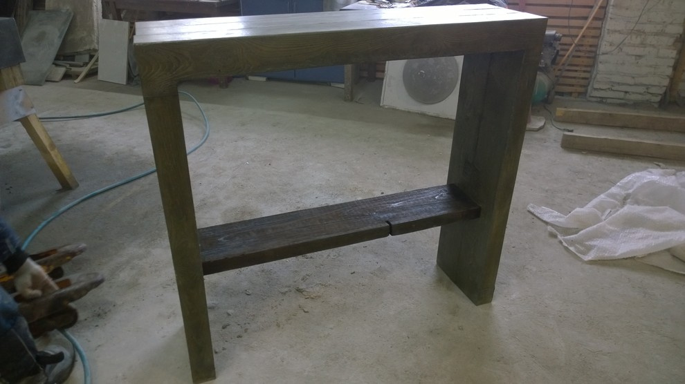 барный стол из бетона