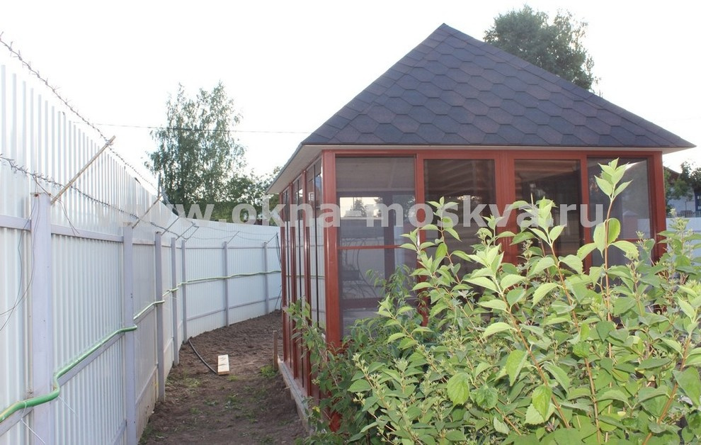 Цветная алюминиевая беседка