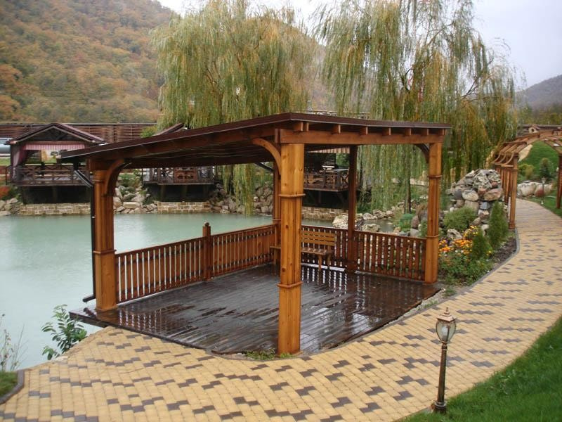 Садовая, дачная, уличная мебель из натурального дерева, 100% массив дуба