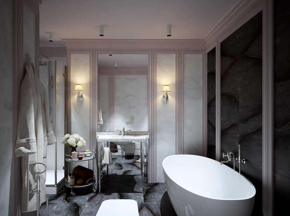 Pink and Marble. Интерьер квартиры в г. Ростов-на-Дону.