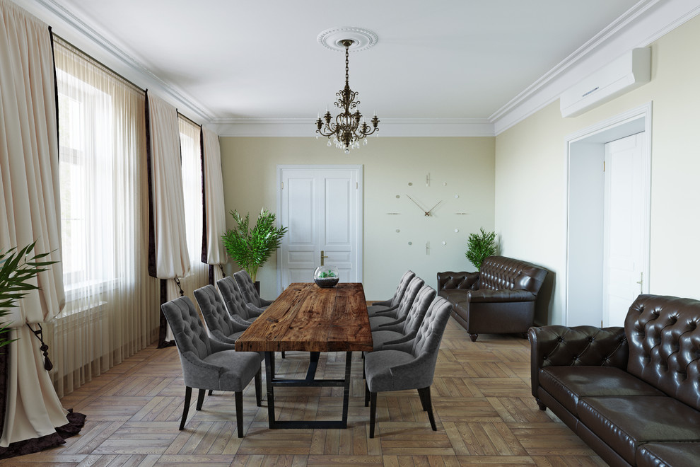 Обложка проекта: Проект переговорной для офиса в старинном особняке.