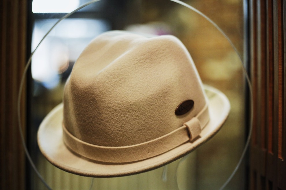 Kangol shop in Moscow
