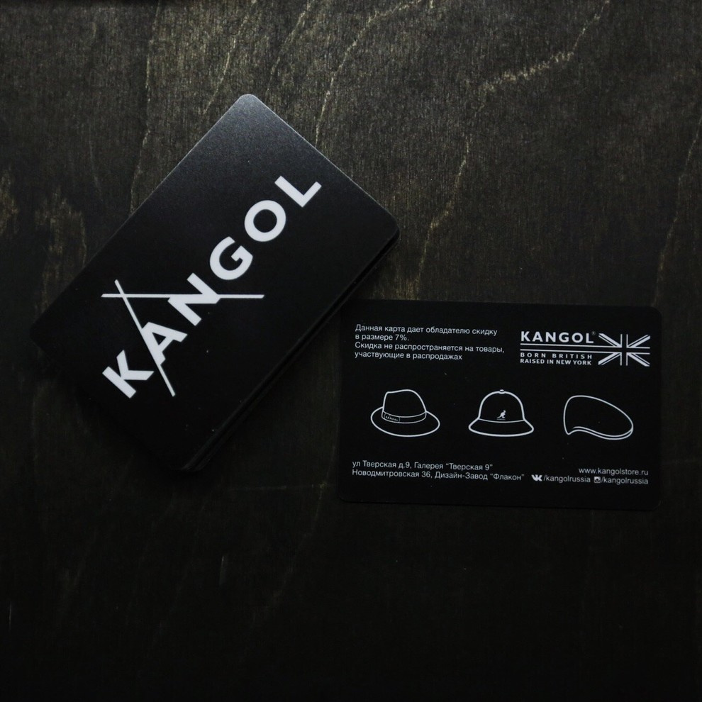Kangol shop in Moscow