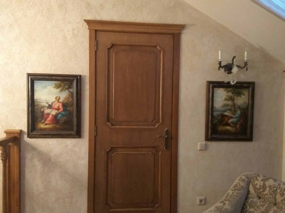 Оформление котеджа картинами, росписью
