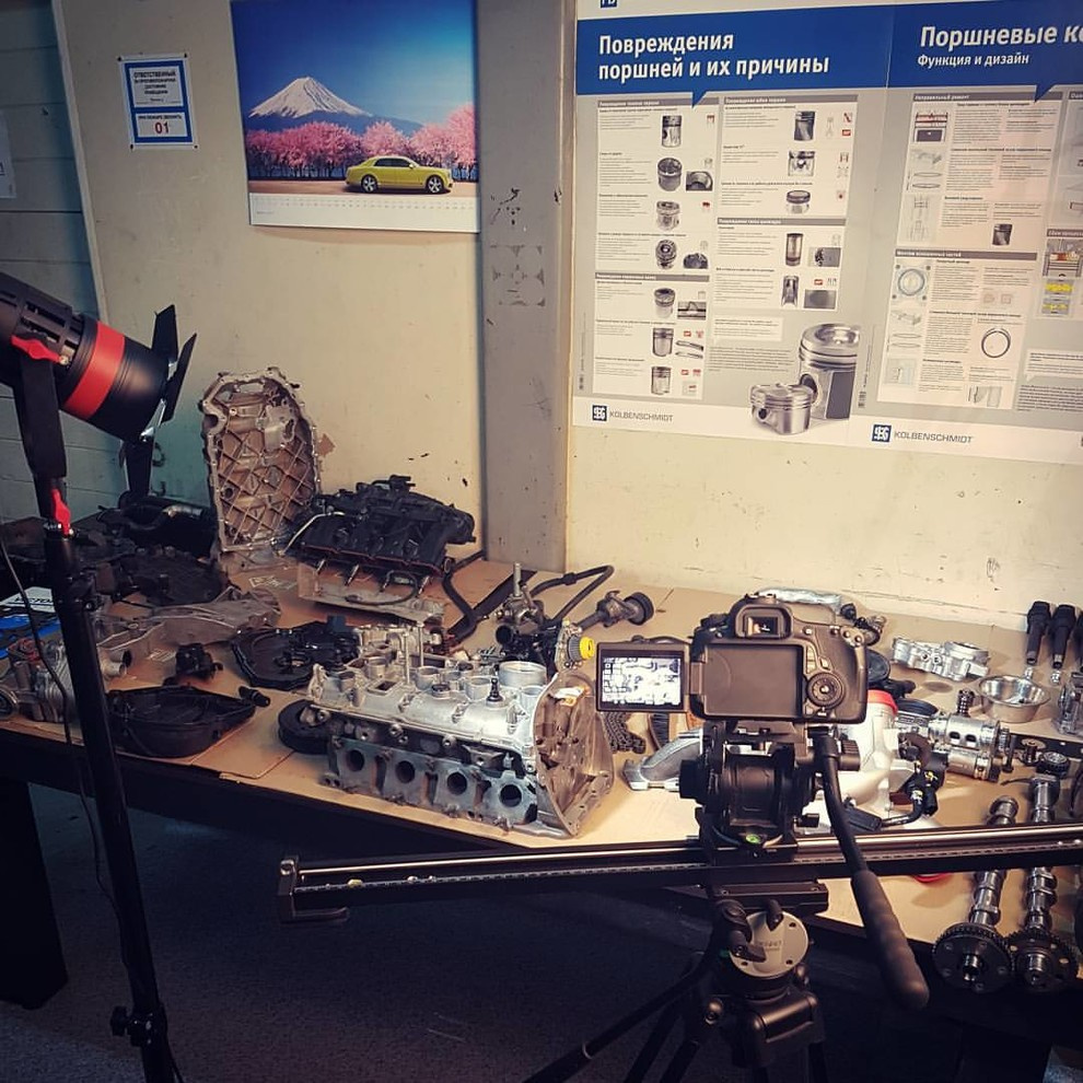 Бэкстейдж со съемок