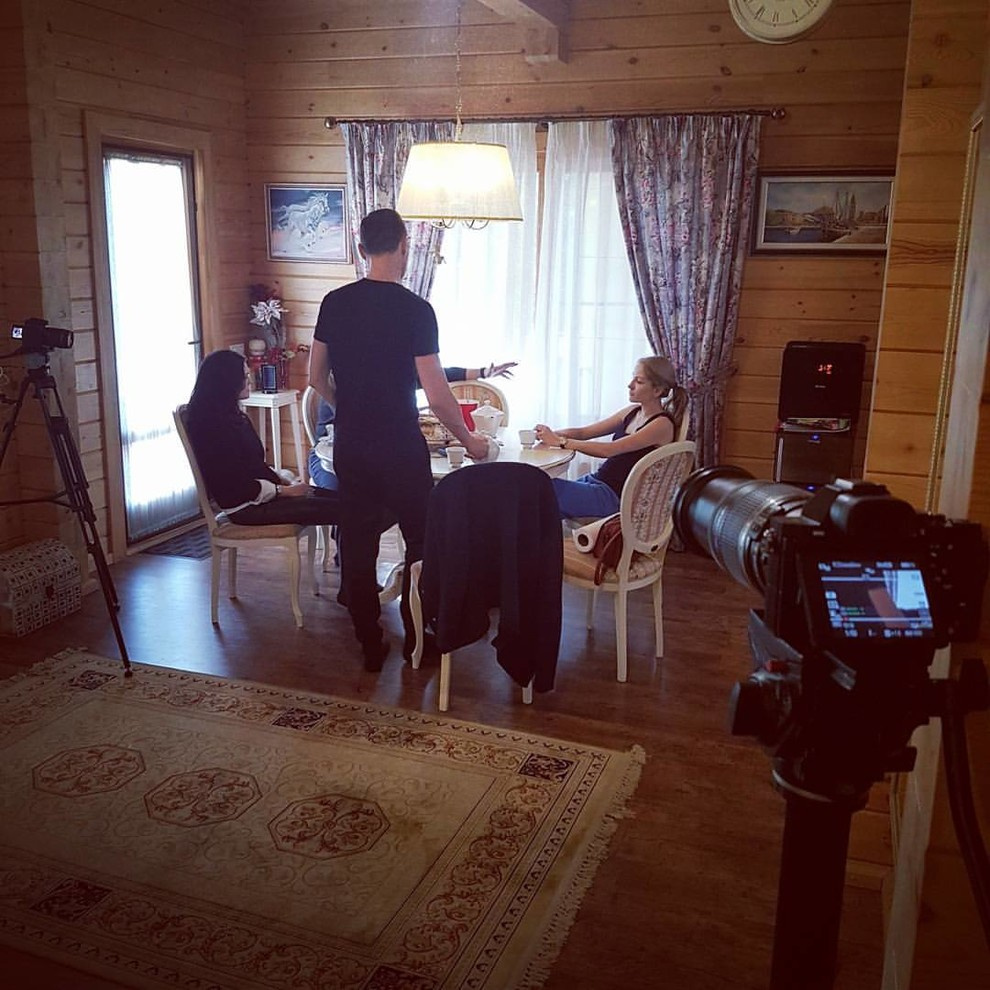 Бэкстейдж со съемок