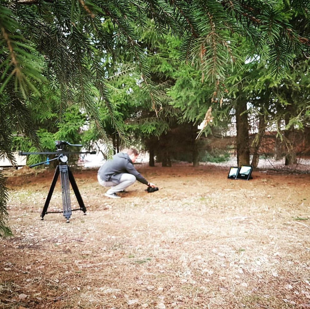 Бэкстейдж со съемок