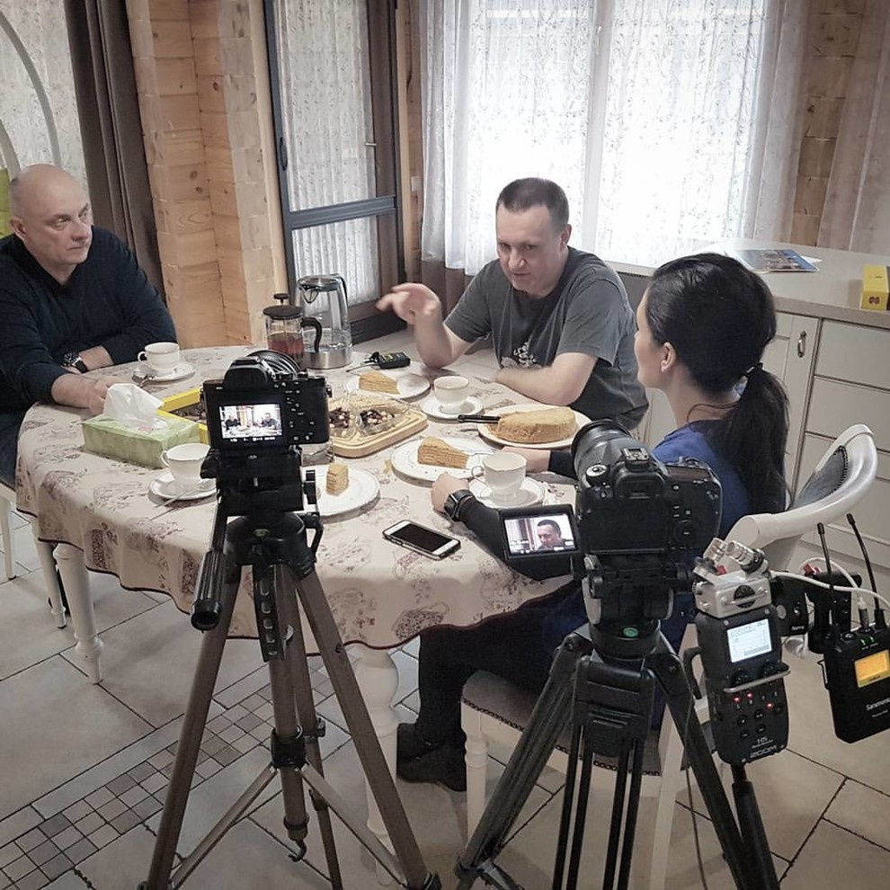 Бэкстейдж со съемок