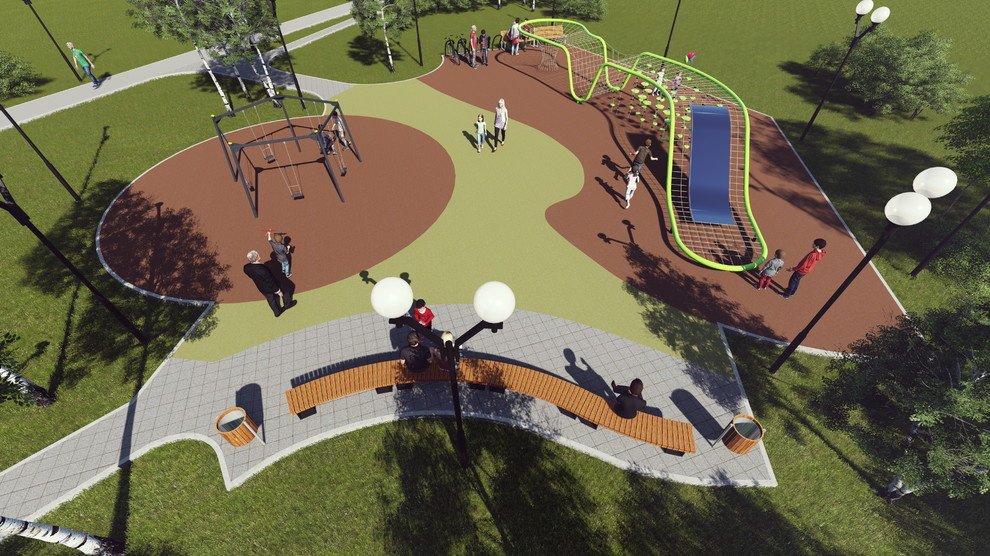 Обложка проекта: Городские объекты