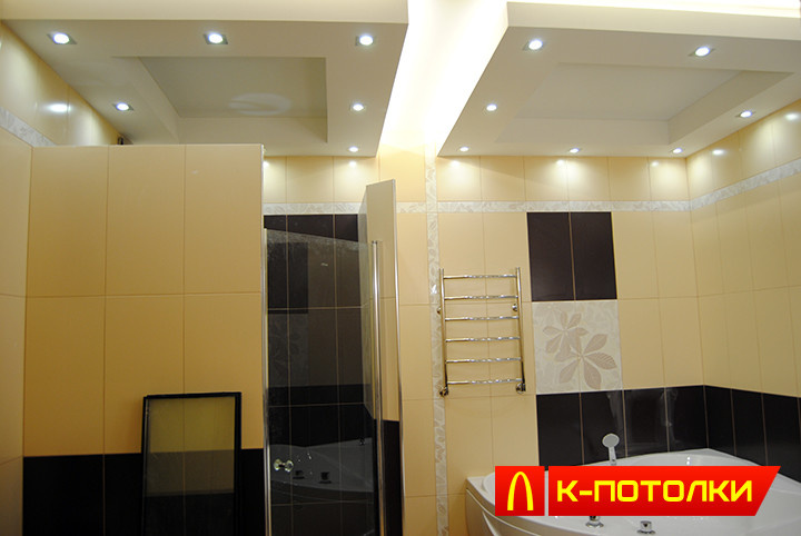 Натяжной потолок с подсветкой от компании ООО "К-потолки"