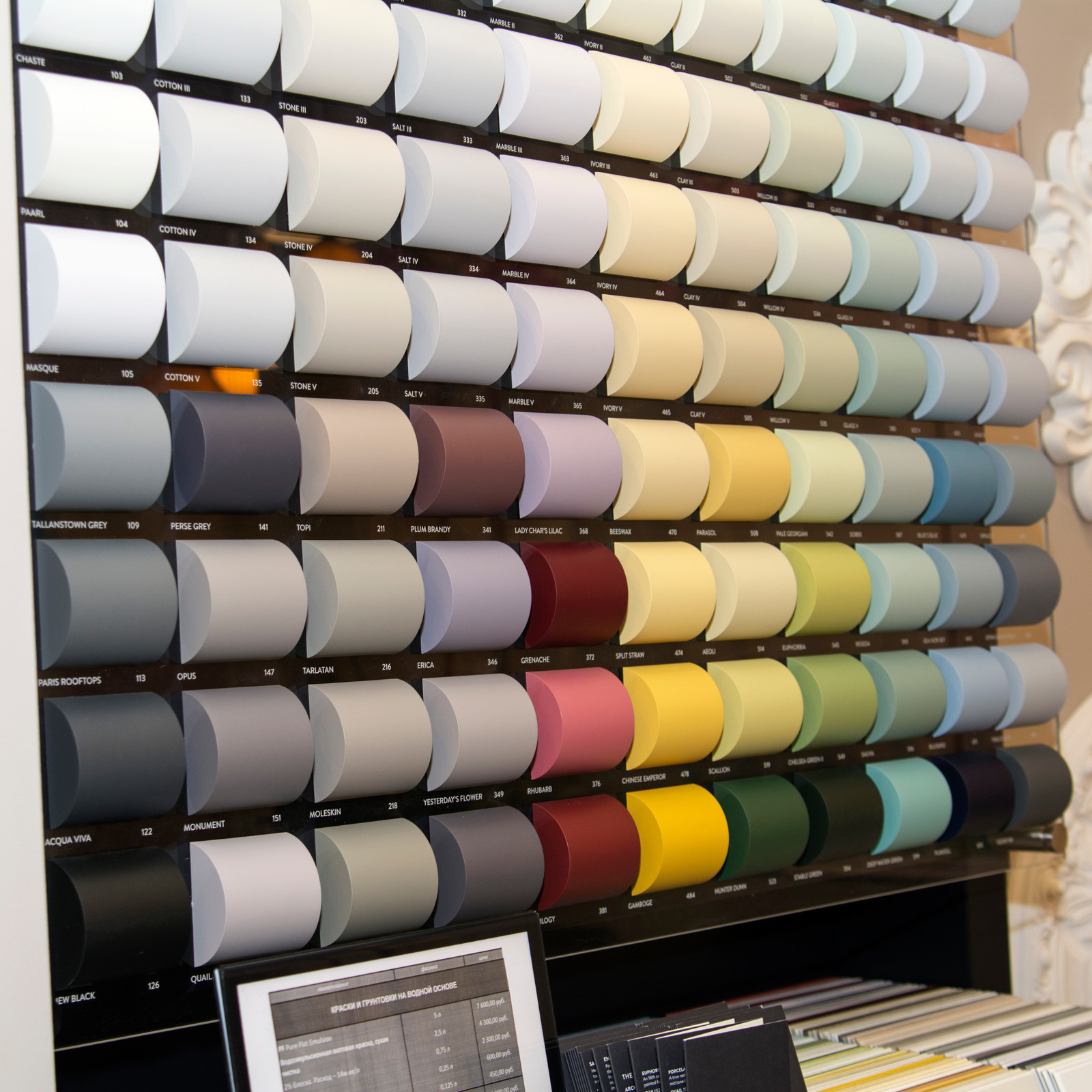 Презентация краски Paint library