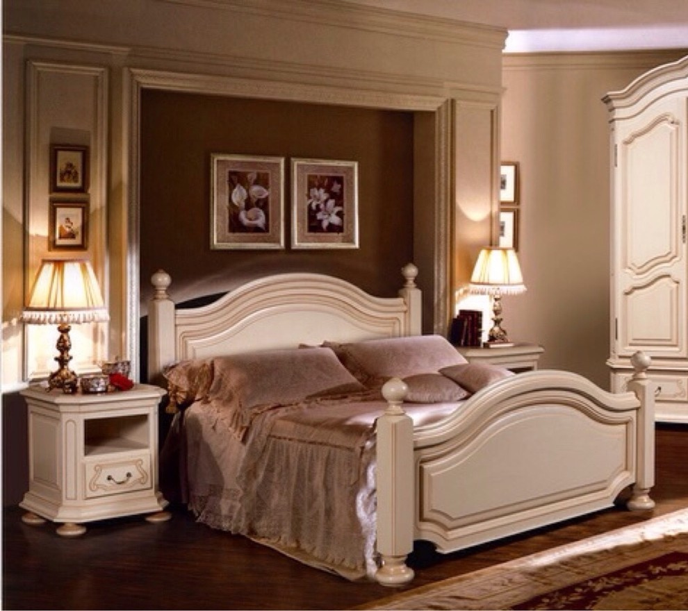 БОСФОР - массив дуба в интерьере спальни