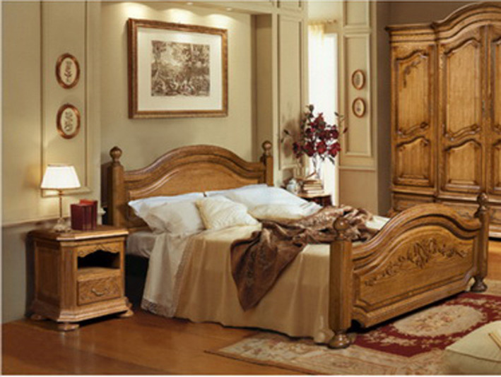 БОСФОР - массив дуба в интерьере спальни