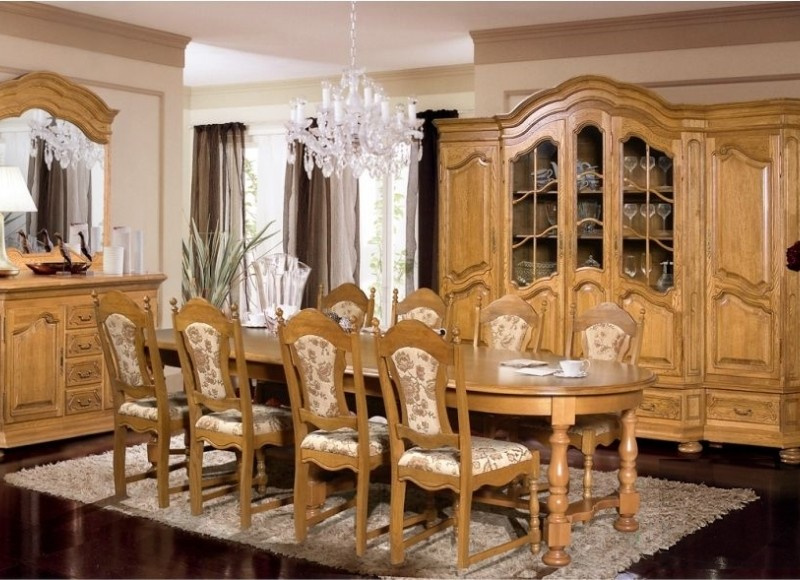 БОСФОР - массив дуба в интерьере обеденной группы