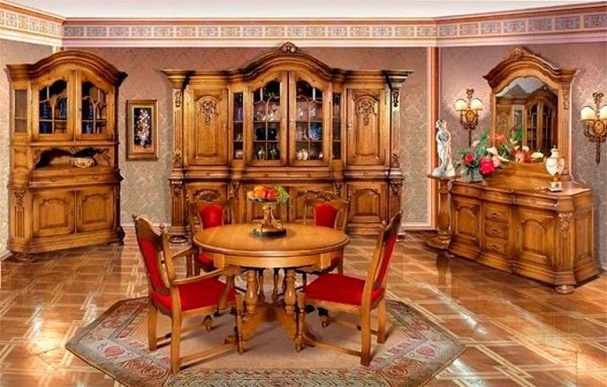 Обложка проекта: БОСФОР - массив дуба в интерьере обеденной группы