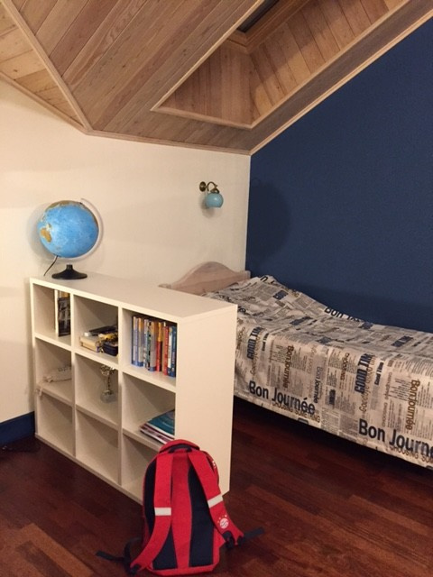 Мансарда. Новая комната для мальчика-подростка