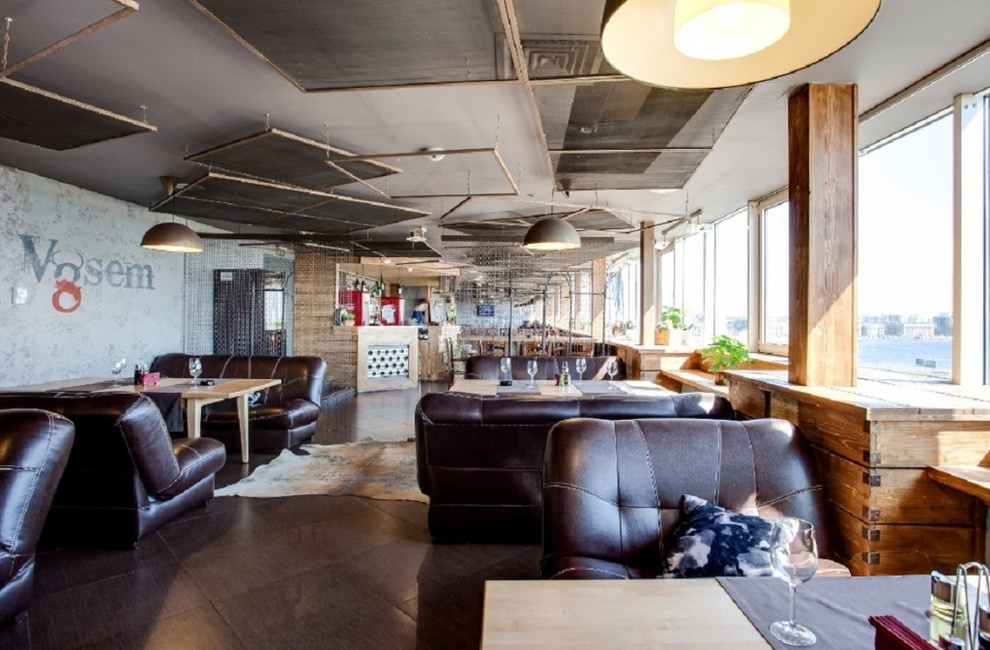 Реализация дизайн-проекта  ресторана «Beef Bar Vosem» в гостинице «Москва»