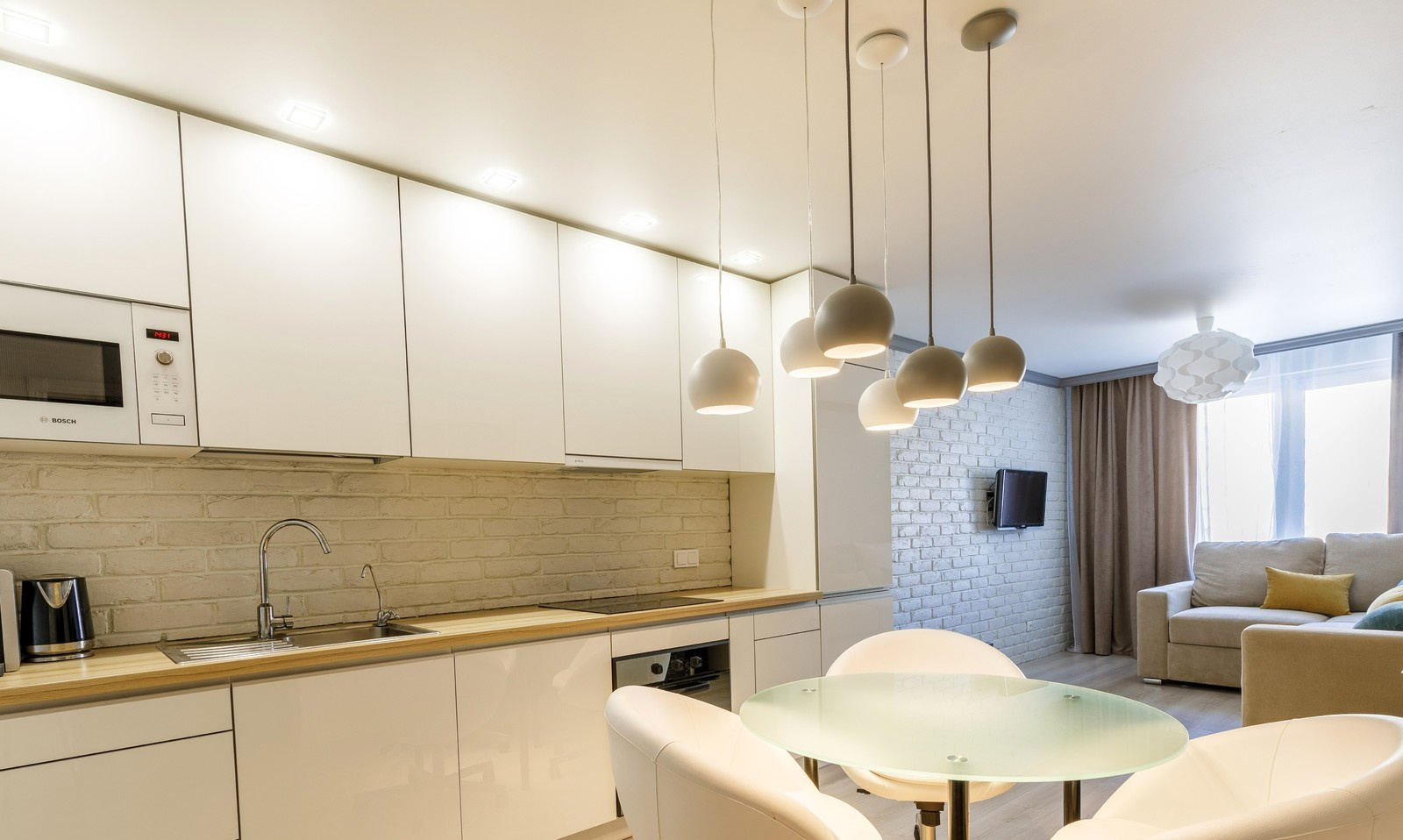 Кухня гостиная