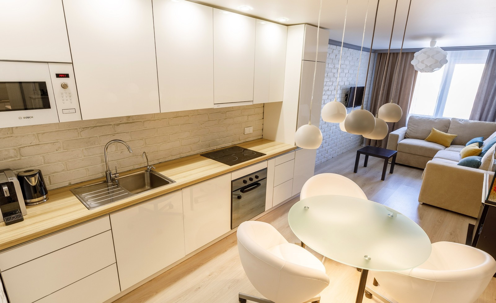 Кухня гостиная