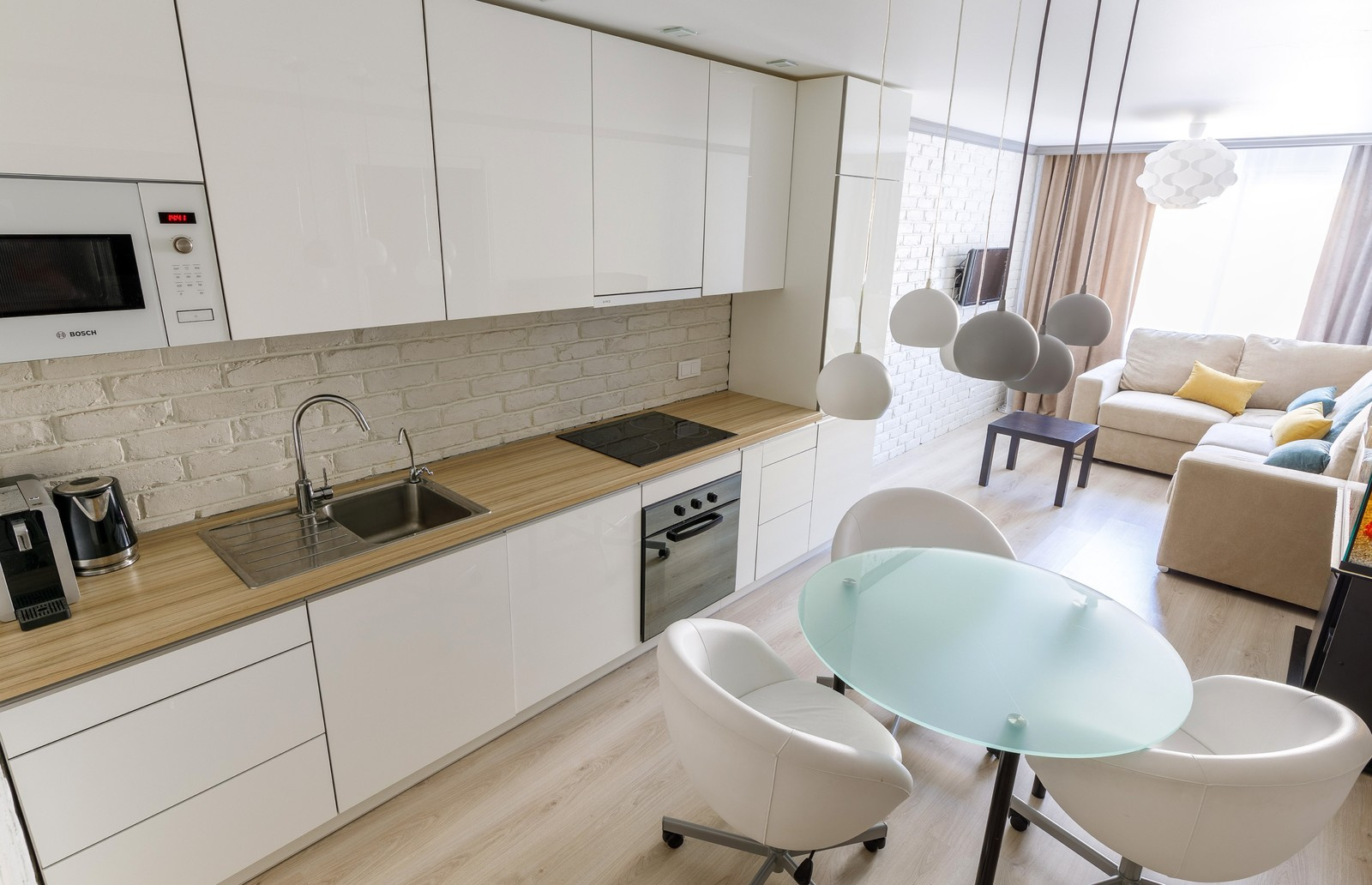 Кухня гостиная