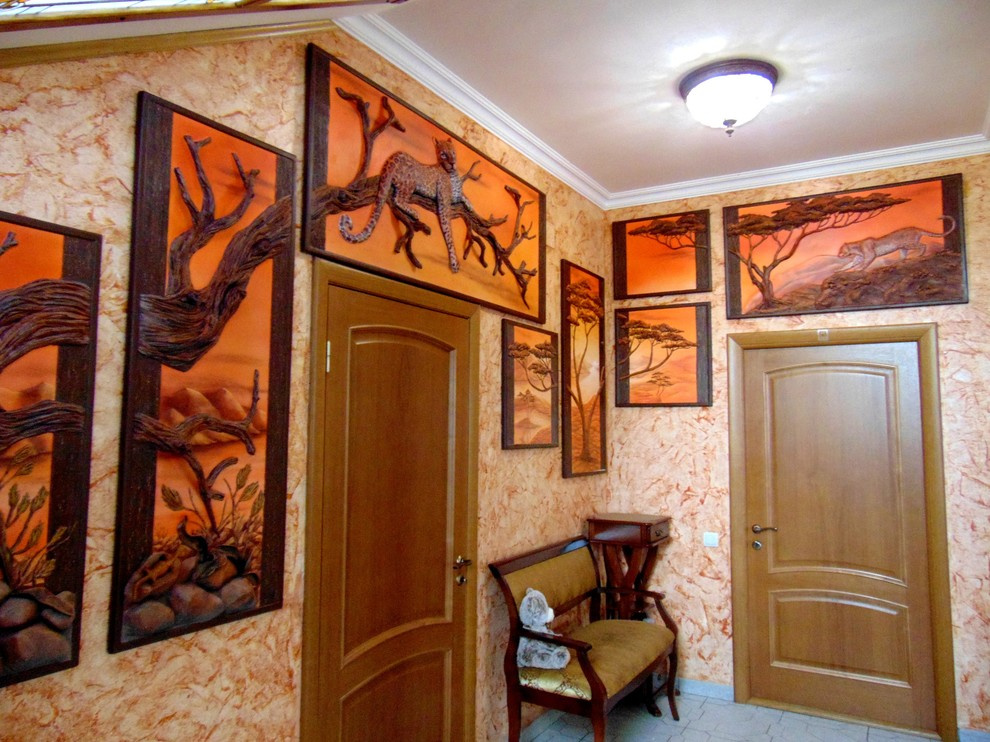 Декорирование пространства лепным декором