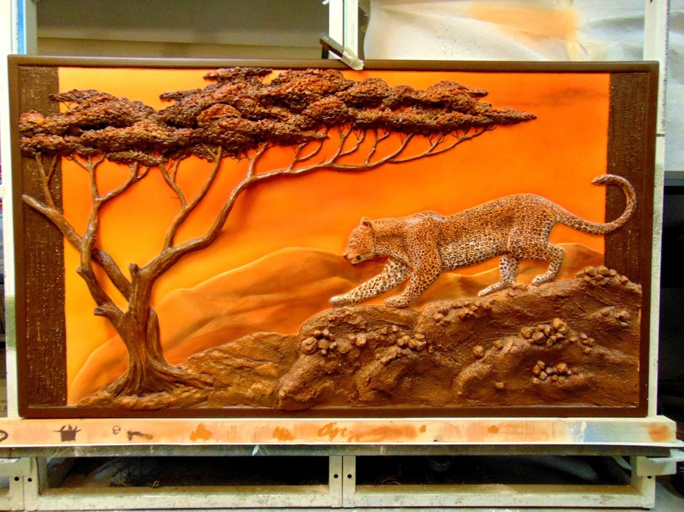 Декорирование пространства лепным декором