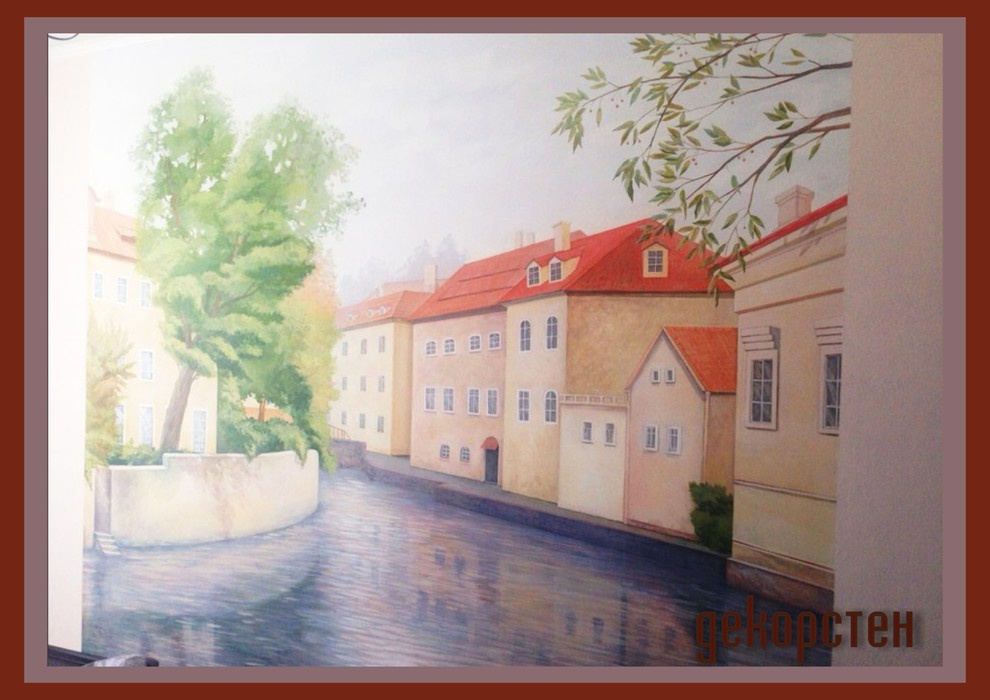 Художественная роспись в интерьере