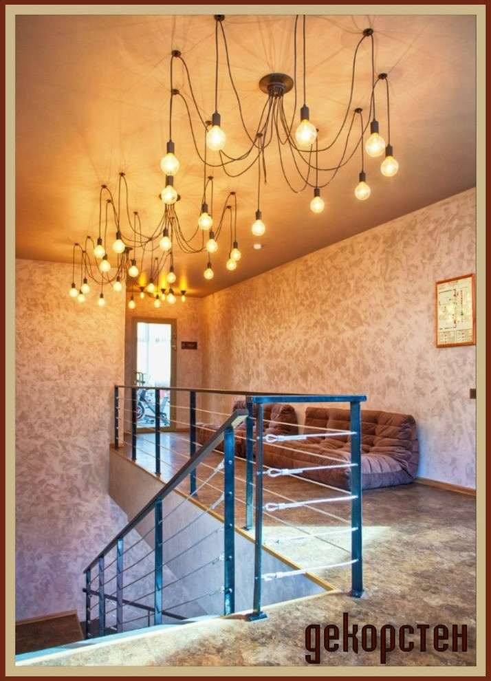 Декоративная штукатурка в интерьере