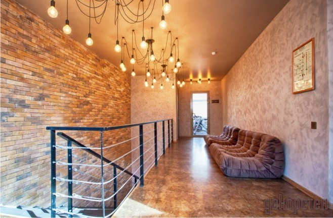 Декоративная штукатурка в интерьере