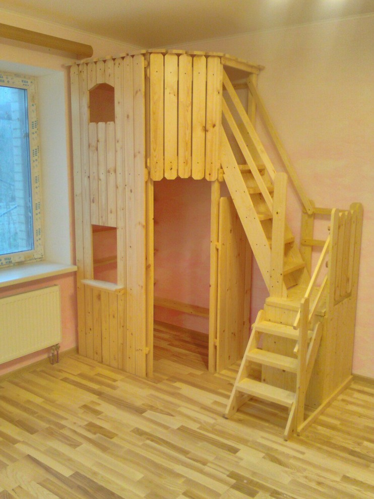 Игровой уголок-домик деревянный