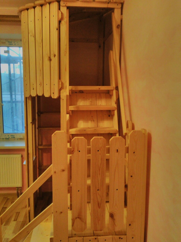 Игровой уголок-домик деревянный