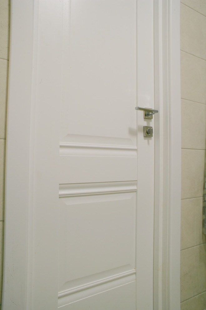 Квартира в Подмосковье, в проекте матовые двери серии U