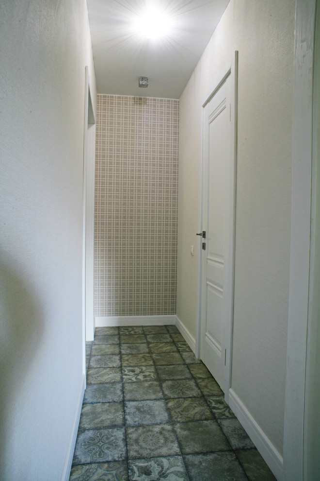 Квартира в Подмосковье, в проекте матовые двери серии U