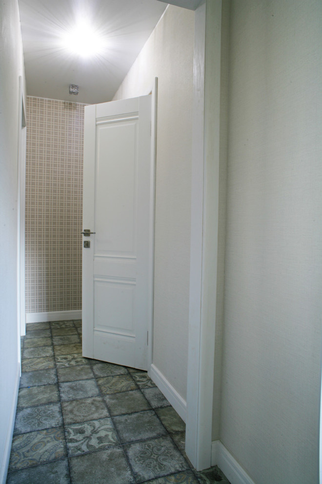 Квартира в Подмосковье, в проекте матовые двери серии U