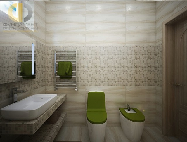 Дизайн дома из бруса в поселке «Полесье». 50 фото внутри