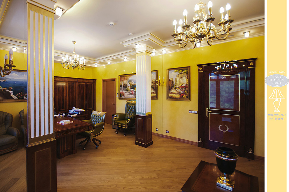 Офис 471 кв.м в Крылатском стиль классика