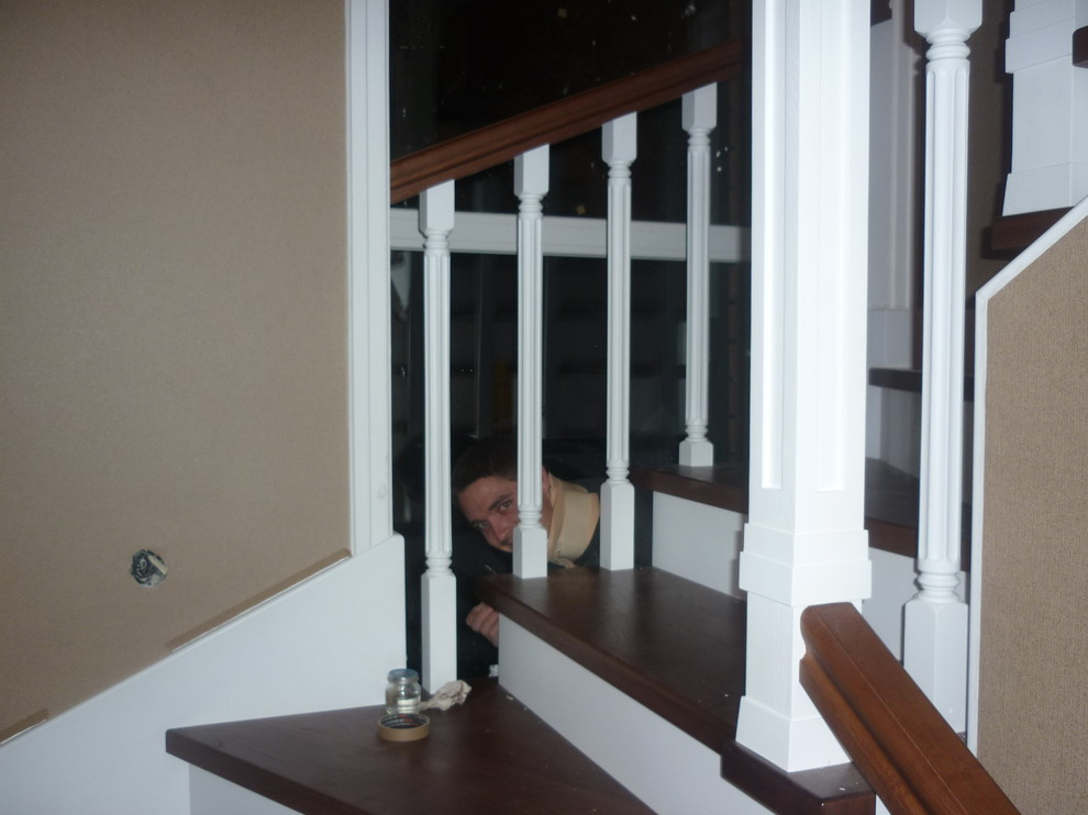 Лестница из Дуба, авторский проект