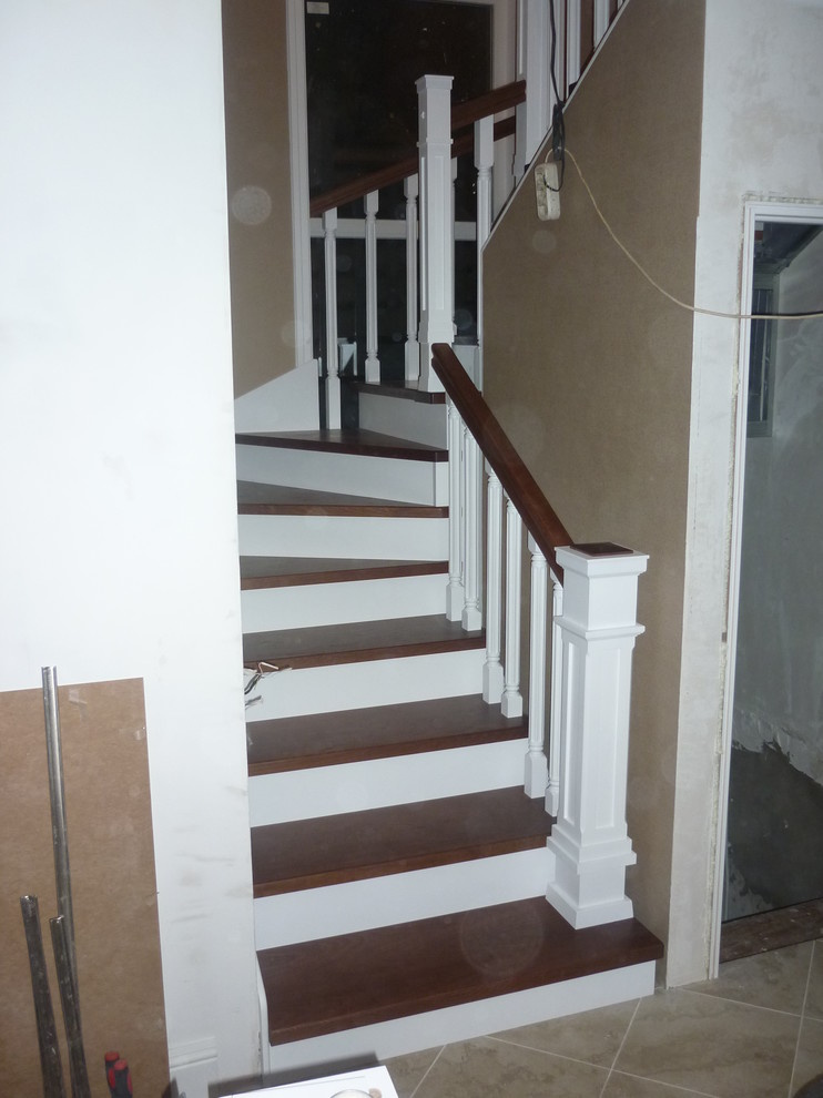 Лестница из Дуба, авторский проект