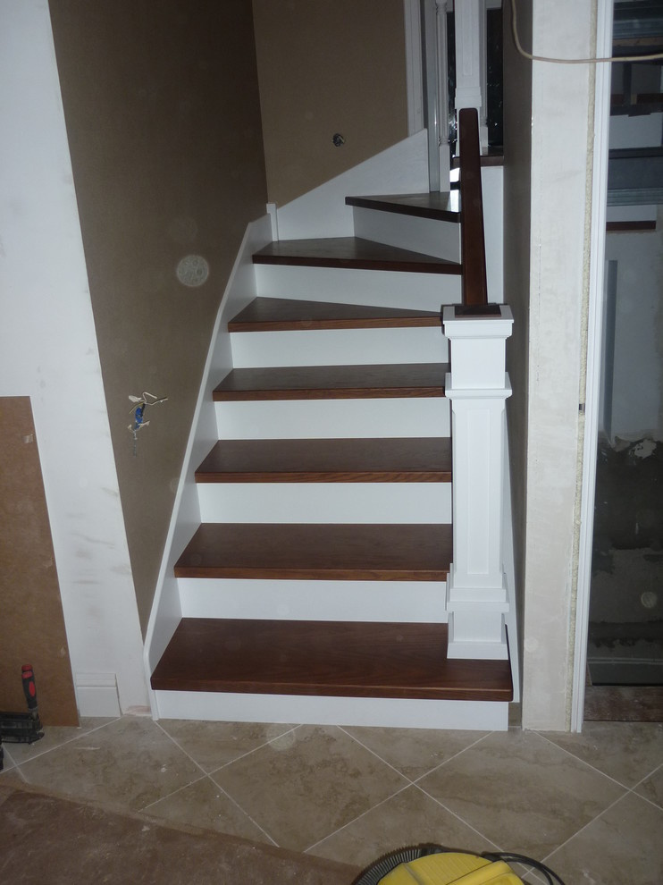 Лестница из Дуба, авторский проект