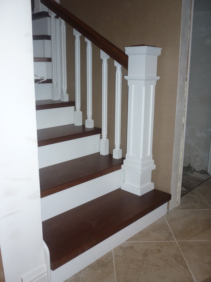 Лестница из Дуба, авторский проект