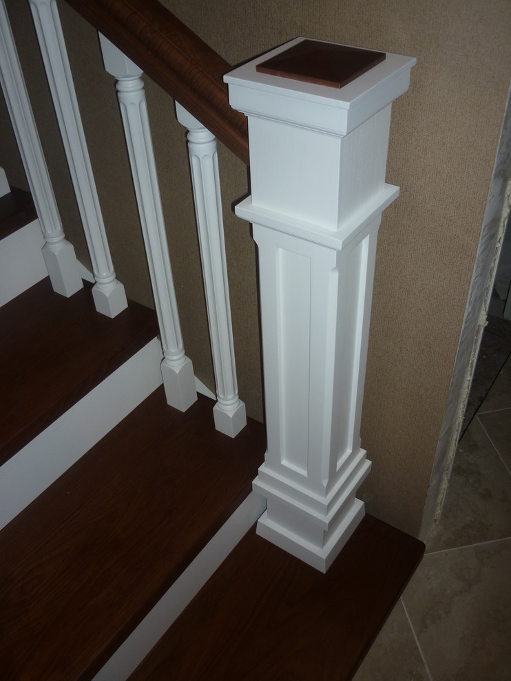 Лестница из Дуба, авторский проект